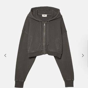 Diesel Charcoal Zip-Up Jacket